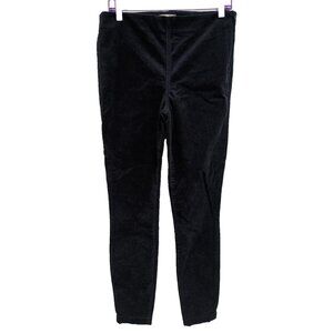 Tory Burch Womens Pants Size 30 Black Corduroy Skinny Leg Classic Preppy NEW